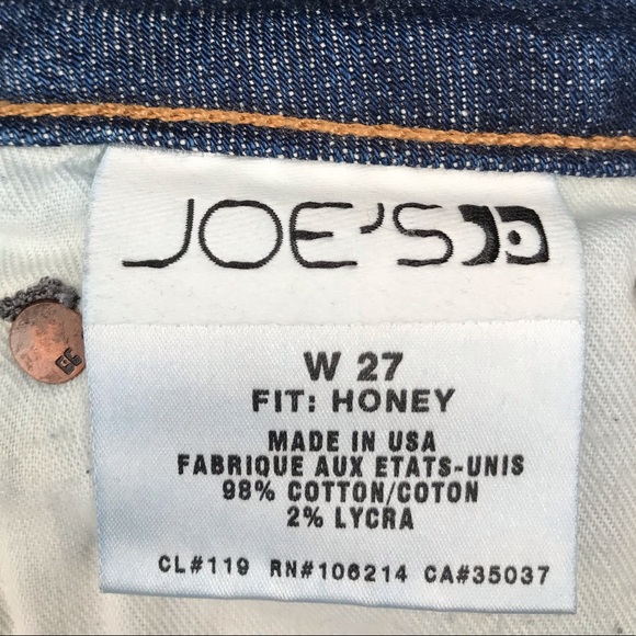 Joe’s 98% Cotton Honey Curvy Boot Cut Women’s Jeans 27 - Picture 15 of 17